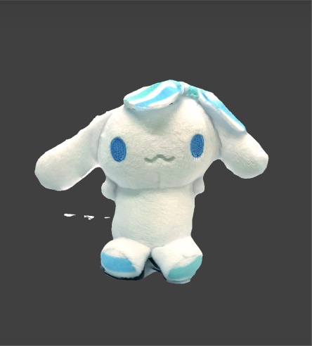 This is a demonstration of the process of scanning a 3d model.